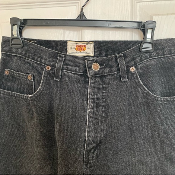 Vintage Route 66 Jeans Black Waist Size 29 - Picture 3 of 7